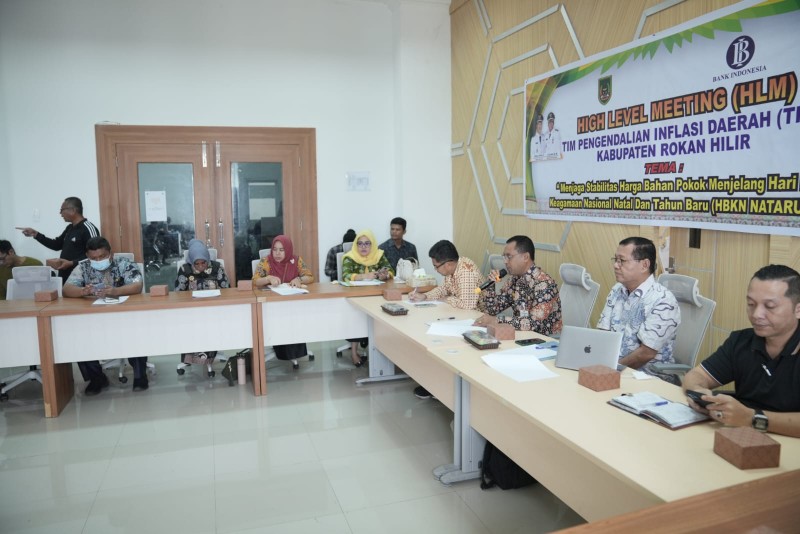 Pemda Rohil Berkolaborasi Dan Bergerak Cepat Membangun Komunikasi Dalam Pengendalian Inflasi