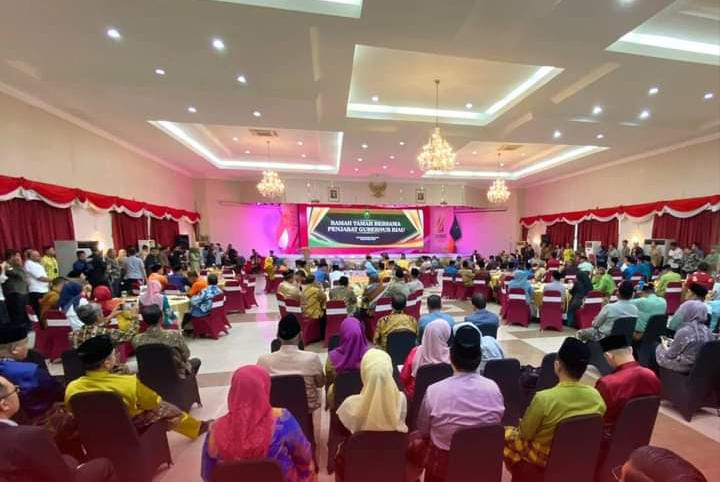 Penjabat Bupati Kampar Beserta Istri Hadiri Acara Ramah Tamah Penjabat Gubernur Riau