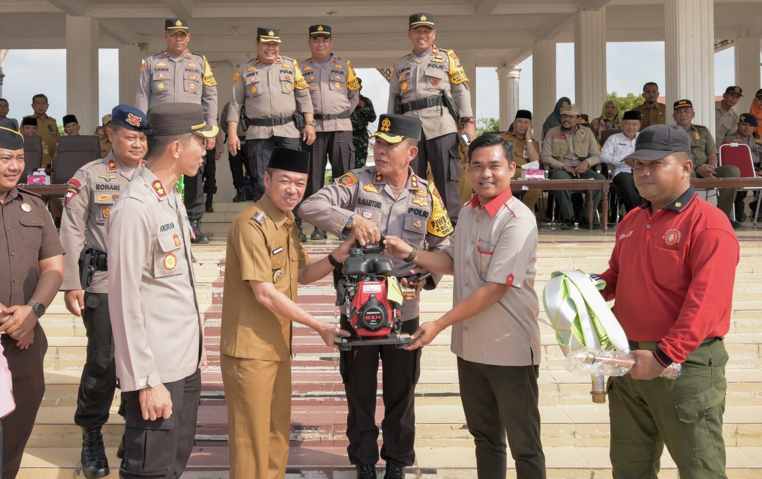 Bupati Rohil Pimpin Apel Siaga Penanggulangan Karhutla Tahun 2024