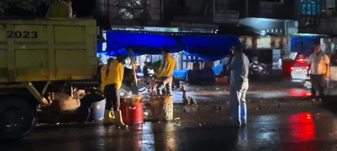 Suwandi Pimpin Langsung Pembersihan Sampah di Bagan Batu
